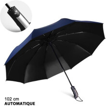 Automatic Umbrella – Unisex – Blue – Anti-flip – Windproof – UV Protection
