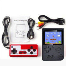 400 in 1 Retro FC Game Console for Kids GameBoy Mini Handheld Classic 8-Bit Color Video Game Console [4C358FC]