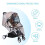 Universal transparent rain cover for strollers, waterproof and durable, protection against rain and wind. 3