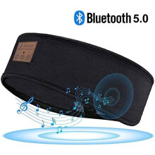 Night mask, sleep mask, Bluetooth headband, sleep headphones, ideal for sports, side sleepers and travel