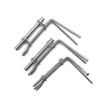 3-piece Hydraulic Cylinder Piston Rod Sealing U-cup Mounting Tool Kit Easy To Operate Professional Tool-good