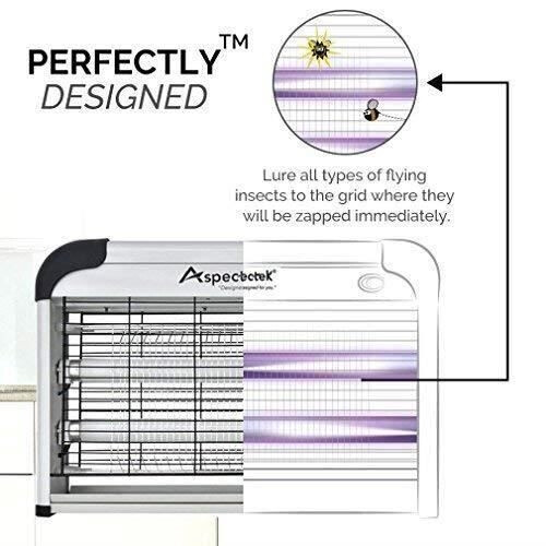 Mosquito killer lamp – 20W electric UV LED fly lamp, effective range 20–120 m² E42918 1