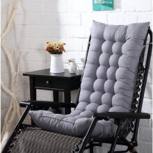 Chair cushion, mattress, for garden lounger, patio, armchair - GREY