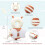 Baby head protection pillow, soft, breathable and adjustable, for 4-24 months, bee pattern 2