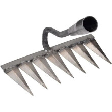 Hardened steel garden rake for weeding and scarifying - Brand - Model - Garden tools