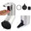 Automatic liquid soap dispenser, contactless, hands-free, stainless steel, environmentally friendly, with infrared sensor, 280 ml 2