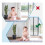 Magnetic screen for doors and windows 180 x 220 cm, all sizes, black, high quality, easy installation 4