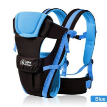 (No. 2) 4-in-1 Baby Carrier for Babies 0-30 Months, Comfortable and Breathable Kangaroo Backpack with Diaper Bag