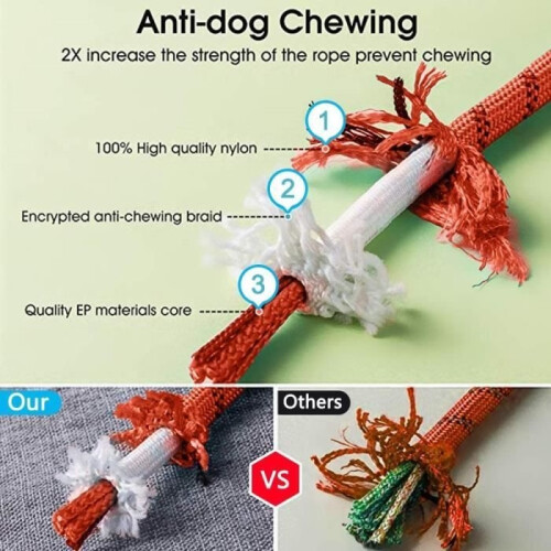 Dog leash – ZGEER – 1.5 m – Nylon – Hands-free – Safe and comfortable 1