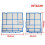 31.5 x 29.8 - Custom Air Conditioning Filter Sets, For Durability, Various Models (1p-1.5p-2P), One 3
