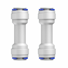 Stücke 3/8 Zoll Push-to-Connect Rückschlagventile Gerade Schnellanschluss Rückschlagventile für Wasserumkehrosmosesystem Dauerhaft