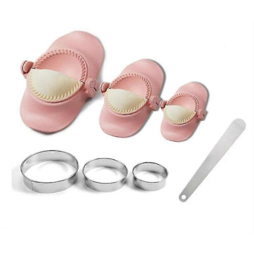 Dumpling Maker,empanadas Press Mold Maker Set with Dough Cutter, Dumpling Mold Set And Cutter for P