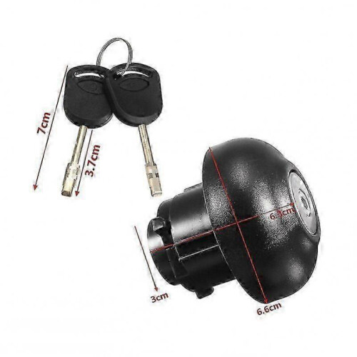 Suitable for Ford Transit 06-14 fuel cap + 2 keys 1715043, 9C119K163AA 1