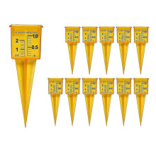 Gauge Sprinkler Gauge (12 Pack) for Lawn And Garden Water Measuring Tool Wide Mouth