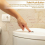 Einzelspültoilette mit Wassertanksteuerung per Knopfdruck 5