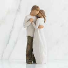 Paarfigur, Romantische Paarskulptur, tief geliebte Statue, Geschenk zur Hochzeit, Jahrestag, Valentinstag, Geburtstag