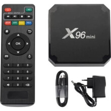 X96 Mini Android TV Box, Android 9.0, Amlogic S905W Quad-Core, 2GB + 16GB, 4K HD Media Player, WiFi, AH3744