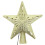 Star-shaped weapon with white LED projection and snowflake effect – gold 2