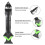 5 in 1 Silicone Scraper Remover Applicator 11pcs Tile Grout Silicone Sealant Tool for Bathroom Kitchen Floor 1