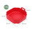 Kitchen Accessories - MOOHOP - Silicone Frying Basket - 2 Pieces - Heat Resistant - Blue 4