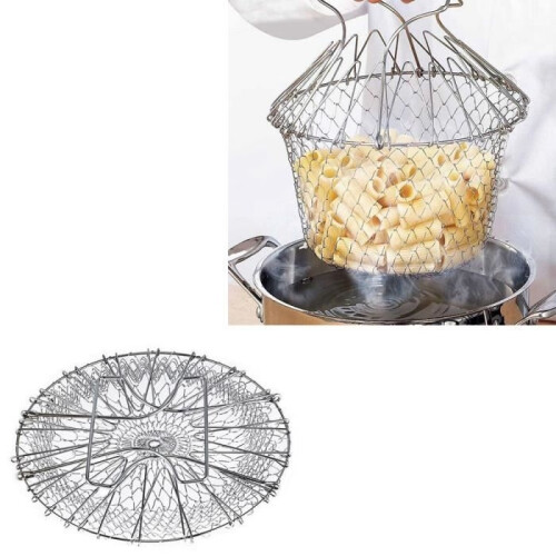 Foldable salad basket 1