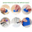 5 in 1 Silicone Scraper Remover Applicator 11pcs Tile Grout Silicone Sealant Tool for Bathroom Kitchen Floor 4