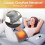 Electric heating pad, automatic switch-off, overheating protection, 9 heat settings, washable, pleasantly soft, 126 x 30 cm 4