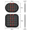 Pack of 12 replacement electrodes for Slendertone abdominal bands, compatible with the Abs series 2