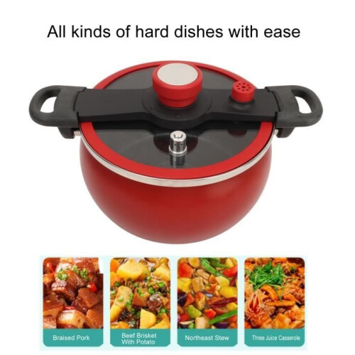 Micro pressure cooker - SURENHAP - 7 L - Non-stick coating - Multifunctional - Reinforced safety 2
