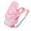 SURENHAP Baby Carrier, Thick Straps, Front/Back Rolls, Balanced Power, Prevents Pinching, Pink 1
