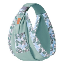 Soft and breathable foldable cotton baby carrier for newborns - B