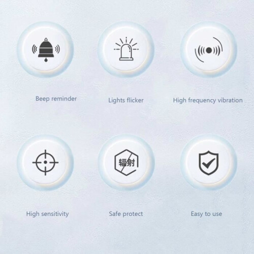 SURENHAP Highly sensitive bedwetting alarm for babies and the elderly, ringtone and vibration 1