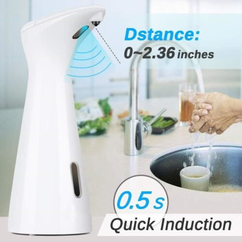 Automatic contactless liquid soap dispenser with infrared sensor for kitchen and bathroom 1