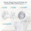 Electric lint remover, USB rechargeable, portable and ideal for clothes 2