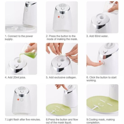 VOLY Automatic Natural Mask Making Machine – DIY Fruit and Vegetable Mask Maker. 2
