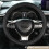 XUKEY Universal Microfiber Leather Steering Wheel Cover, Black, 37-38cm, Non-slip 1