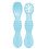 Mothinessto Baby Spoons, 6-pack soft silicone spoons, BPA-free, soft appearance, tableware, battery operated 3