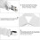 QILU Adjustable Bed Sheet Closures – Elastic Y-Shaped Ties – White – 4-Pack – 40cm to 90cm 3