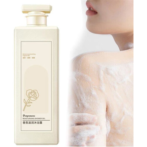 Moisturizing shower gel with Korean scent, long lasting shower gel