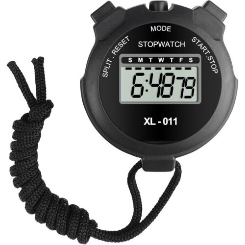 2-pack portable referee stopwatch, countdown sports stopwatch, children's running timer