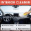 Car interior cleaning paste, cleaning cream with sponge for cleaning seats and upholstery 3