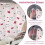 2-pack sunshade for baby car, sunshade with suction cup, UV protection, cute rabbit pattern 4