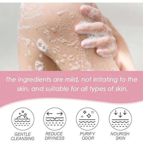 Moisturizing shower gel with Korean scent, long lasting shower gel 1
