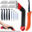 Tile joint scraper, joint scraper set with 8 spare blades, angle saw with 4 ball joints for tiles 1