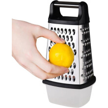 Grating box, vegetable grater, 4-sided grating box, food grater, vegetable grater for grating carrots and cucumbers