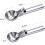 Stainless steel ice cream scoop with handy handle for serving ice cream 2