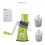 Vegetable slicer - TEMPSA - Model 672716 - Stainless steel - 3-roll grater - Modern design 4