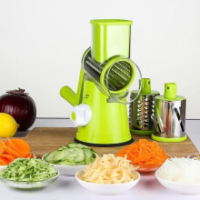 Vegetable slicer - TEMPSA - Model 672716 - Stainless steel - 3-roll grater - Modern design