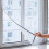 Set of 6 window screens, 130 x 150 cm, with 6 adhesive strips 4