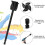 4-piece plastic paint mixer, epoxy mixing attachment, epoxy mixer for drill, reusable paint mixer 3
